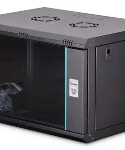 DIGITUS Wandgeh. Dynamic-N Serie 600x450mm 7HE unmon. Schwarz