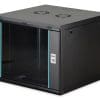 DIGITUS Wandgeh. Dynamic-N Serie - 600x600mm 9HE unmont. Schw.