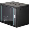 DIGITUS Wandgeh. Dynamic-N Serie - 600x450mm 9HE unmont. Schw.