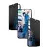 PanzerGlass Privacy Screen Protector Galaxy A57 -Ultra-WideFit Private Nachrichten. Bankverbindung. PIN-Codes. Mit diesem Sichtschutz von PanzerGlass sind deine persönlichen Daten sicher vor den neugierigen Blicken deiner Sitznachbarn im Zug, im Café oder im Büro. Der speziell entwickelte Sichtschutzfilter macht den Inhalt deines Bildschirms für alle außer dir praktisch unsichtbar. Außerdem ist er mit einer wischfesten Beschichtung versehen, die Spuren von Fingerabdrücken und Fett reduziert, damit du einen klaren - aber dennoch privaten - Blick auf deinen Bildschirm hast.Und der Schutz des Bildschirms? Er ist hervorragend! Mit einer dreifach höheren Kratzfestigkeit als frühere Privacy-Modelle schützt dieser Displayschutz den Bildschirm deines Handys vor versehentlichen Stößen, Stürzen und anderen Gefahren des täglichen Lebens.Der Bildschirmschutz ist Ultra-Wide Fit, das heißt er bedeckt die Vorderseite deines Telefons und bietet so einen hervorragenden Schutz und eine vollständige Sicht auf das Display, während an den Rändern noch etwas Platz für eine PanzerGlass-Hülle bleibt. Wenn du einen 360-Grad-Schutz für dein Handy möchtest, kombiniere den Displayschutz und die Hülle mit einem PanzerGlass PicturePerfect Kameraschutz.