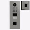 DoorBird D2101FV EKEY IP Video Türstation RAL 9007 Stellen Sie sich vor, Sie sind gerade nicht zu Hause und Ihre Kinder haben sich ausgeschlossen oder der Paketbote bringt eine Lieferung. Mit DoorBird ist das nun kein Problem mehr. Bei jedem Klingeln bekommen Sie eine Push-Mitteilung auf Ihr Smartphone oder Tablet und können mit dem Besucher sprechen und ihn in HD-Qualität sehen. So verpassen Sie garantiert keinen Besucher mehr. Mit DoorBird sind Sie unterwegs und doch zu Hause, auch wenn ein Einbrecher die Türklingel zur Anwesenheitskontrolle betätigt.DoorBird ist die smarte Lösung für Ihre Eingangstür. Verbinden Sie Ihre DoorBird IP Video Türstation mit Ihrem Smartphone und unterhalten Sie sich mit Ihren Besuchern auch von unterwegs!Die IP Video Türstation kann als eigenständige Einheit betrieben oder in eine bestehende Smart-Home-Plattform integriert werden. Auch bereits vorhandene, klassische Installationen wie Türgongs oder elektrische Tür- und Toröffner können Sie mit DoorBird weiterverwenden und über die App steuern.