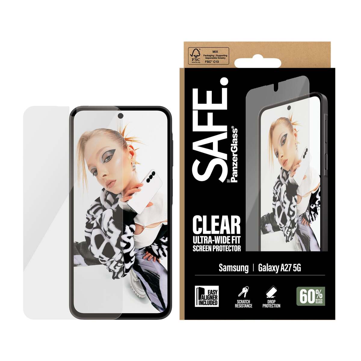 SAFE. Screen Protector Samsung Galaxy A27 5G -EasyAligner SAFE. Screen Protector Samsung Galaxy A27 5G -EasyAligner