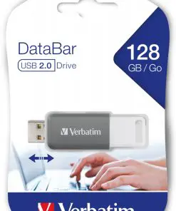 Verbatim V DataBar USB-Stick 128 GB USB Typ-A 2.0 Grau – Bild 3