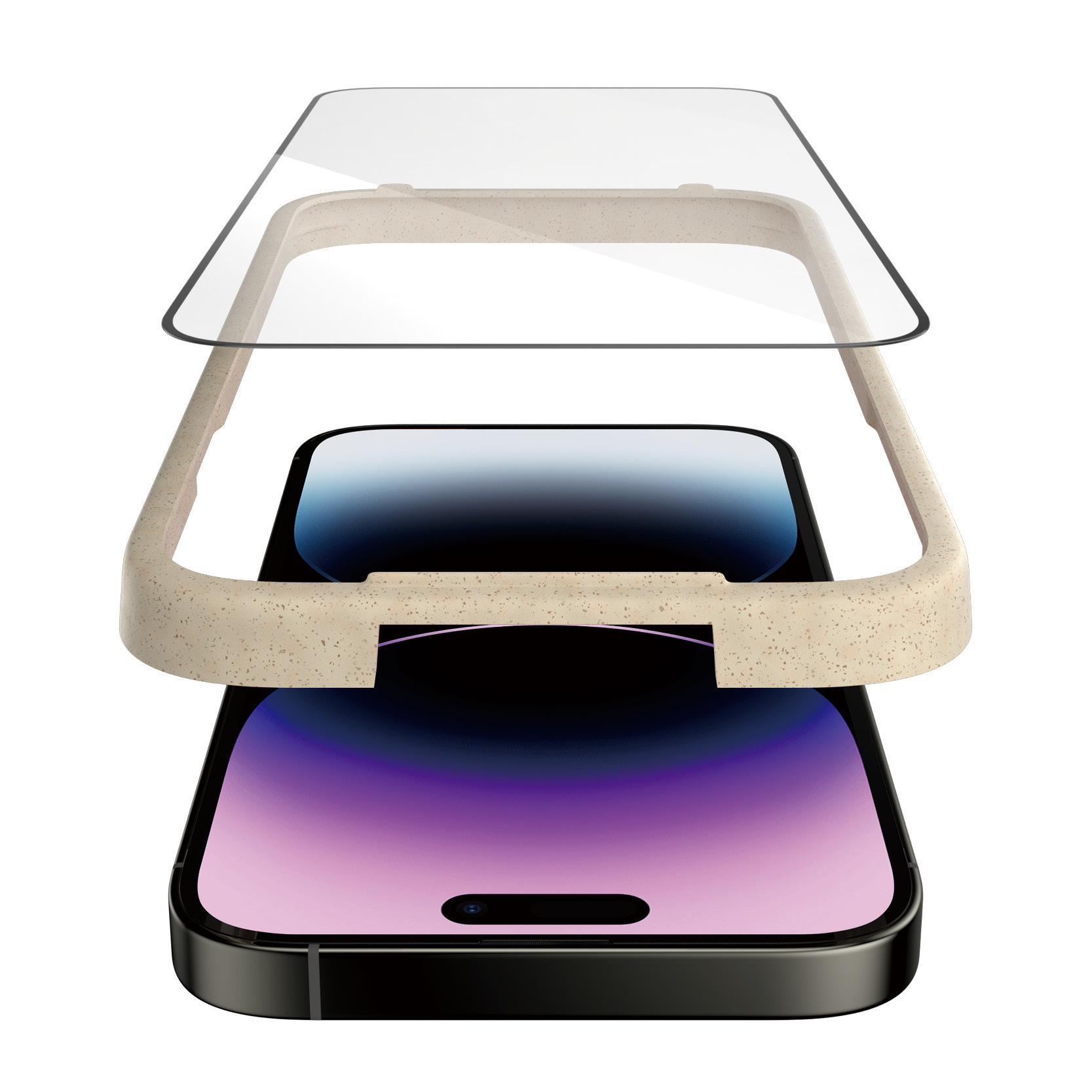 PanzerGlass f. iPhone 14 Pro Max AB w. Applicator PanzerGlass f. iPhone 14 Pro Max AB w. Applicator – Bild 7
