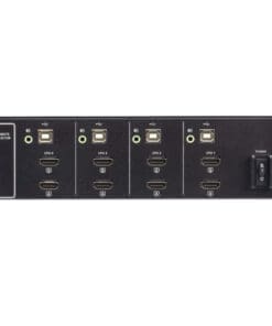 Alternative view of ATEN CS1144H4 4-Port KVM Secure Switch mit USB 4K HDMI Dual-Display (PSD PP v4.0-konform)