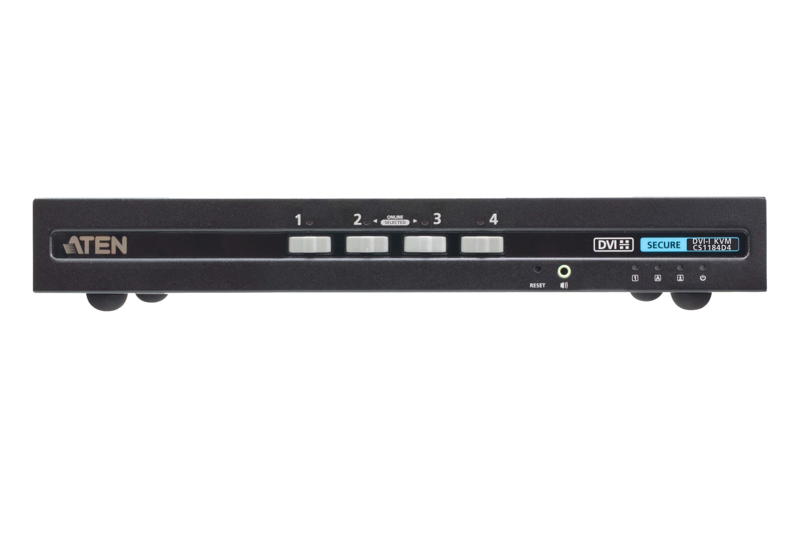 ATEN CS1184D4 4-Port KVM Secure Switch mit USB 4K DVI (PSD PP v4.0-konform) ATEN CS1184D4 4-Port KVM Secure Switch mit USB 4K DVI (PSD PP v4.0-konform)