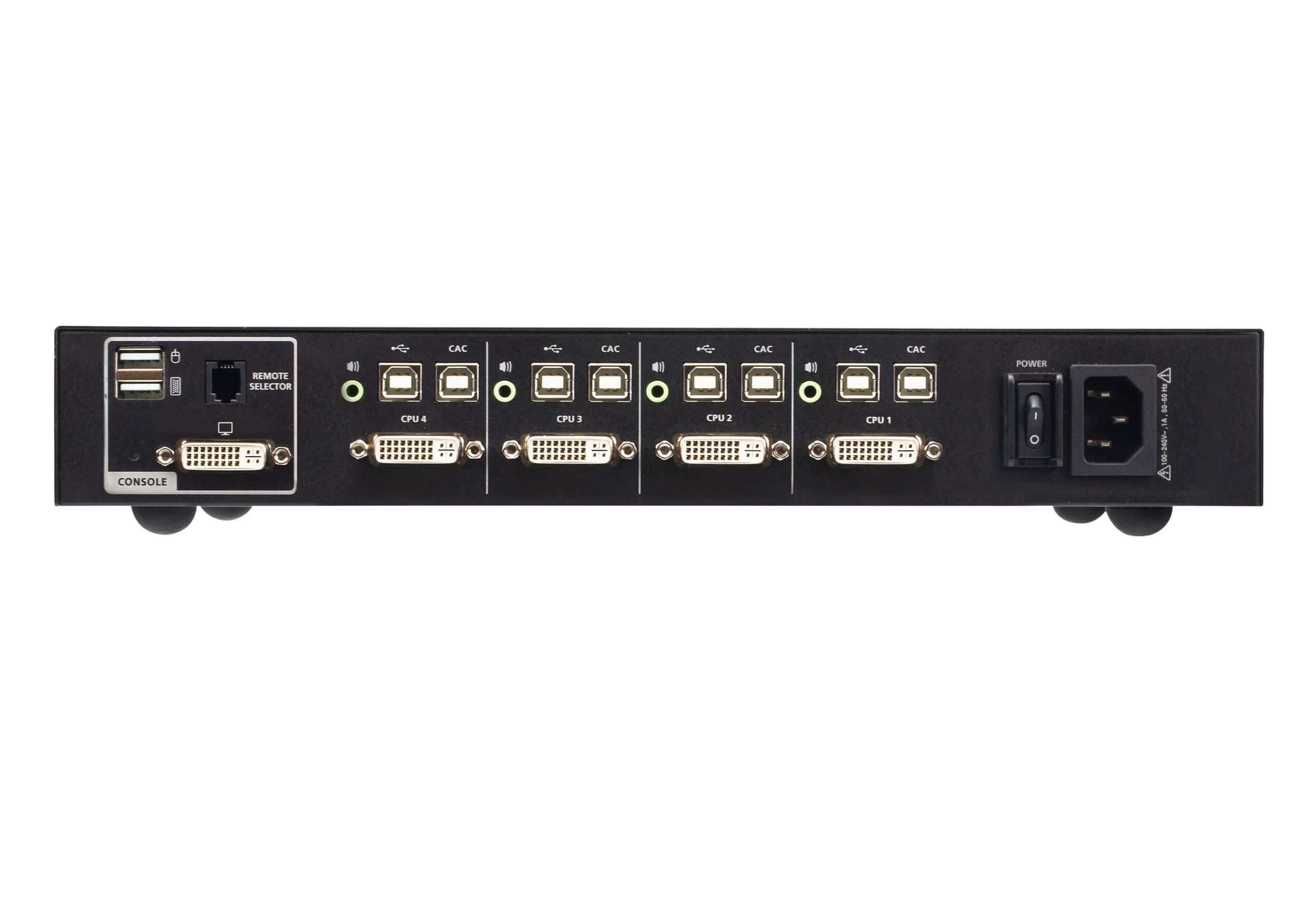 ATEN CS1184D4C 4-Port KVM Secure Switch mit USB 4K DVI (PSD PP v4.0-konform) ATEN CS1184D4C 4-Port KVM Secure Switch mit USB 4K DVI (PSD PP v4.0-konform) – Bild 2