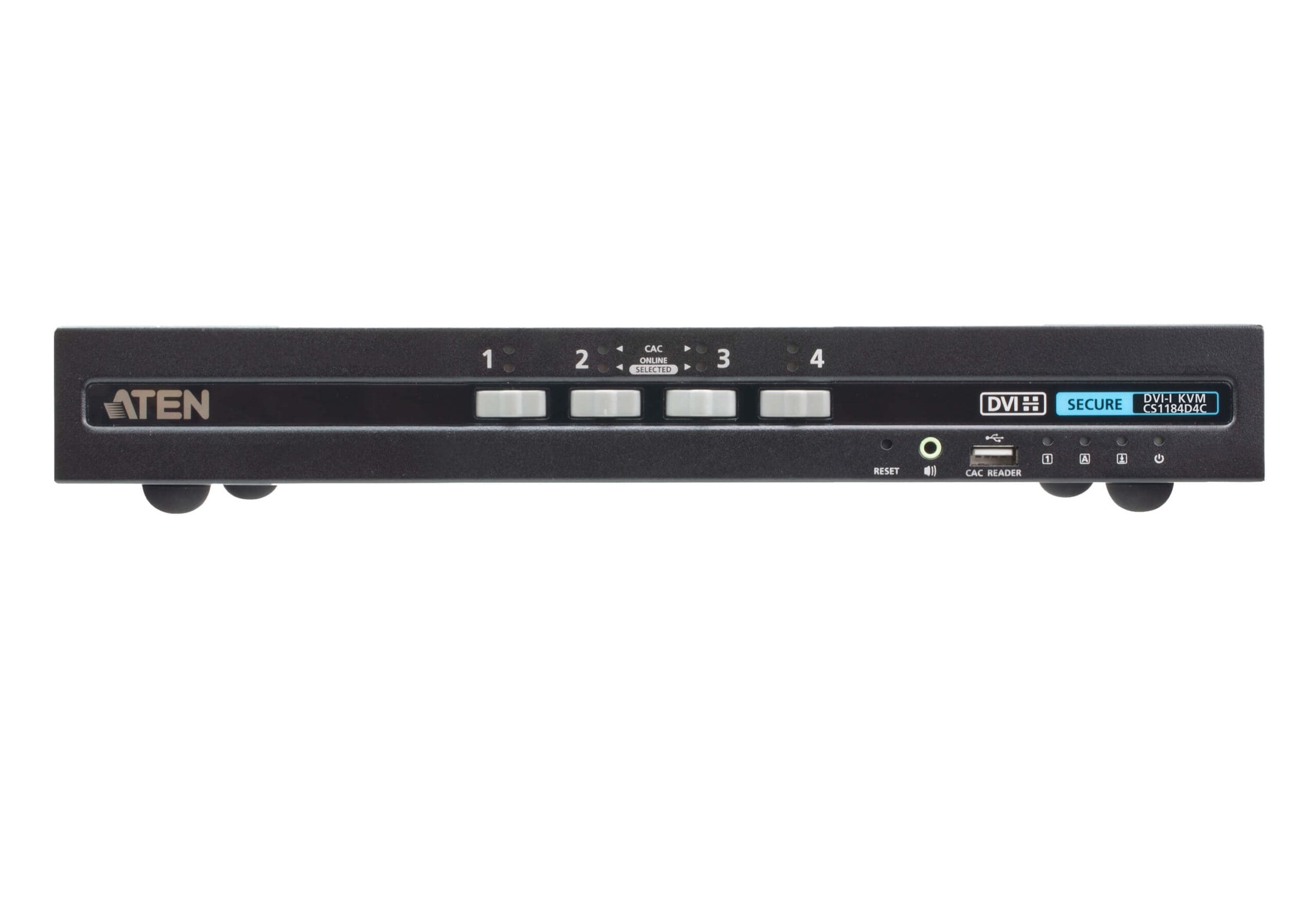 ATEN CS1184D4C 4-Port KVM Secure Switch mit USB 4K DVI (PSD PP v4.0-konform) ATEN CS1184D4C 4-Port KVM Secure Switch mit USB 4K DVI (PSD PP v4.0-konform)