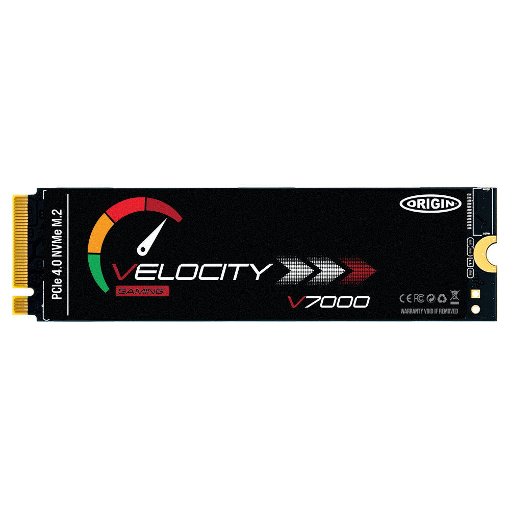 Origin Storage Origin Velocity V7000 512GB NVME M.2 Gen4 Gaming SSD PCI Express 4.0 3D TLC Origin Storage Origin Velocity V7000 512GB NVME M.2 Gen4 Gaming SSD PCI Express 4.0 3D TLC