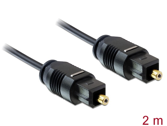 Delock Kabel Toslink Standard Stecker >Stecker 2 m Delock Kabel Toslink Standard Stecker >Stecker 2 m