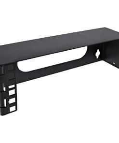 InLine® 10" Mini Rack zur Wandmontage, 2HE, 7,6cm Tiefe, schwarz