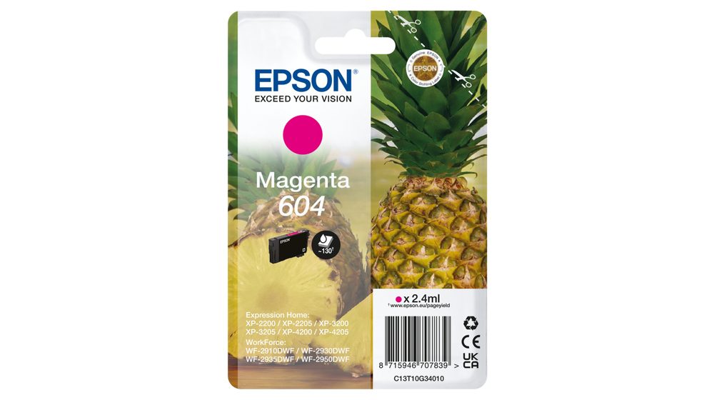 Epson Tintenpatrone 604 Magenta Epson Tintenpatrone 604 Magenta