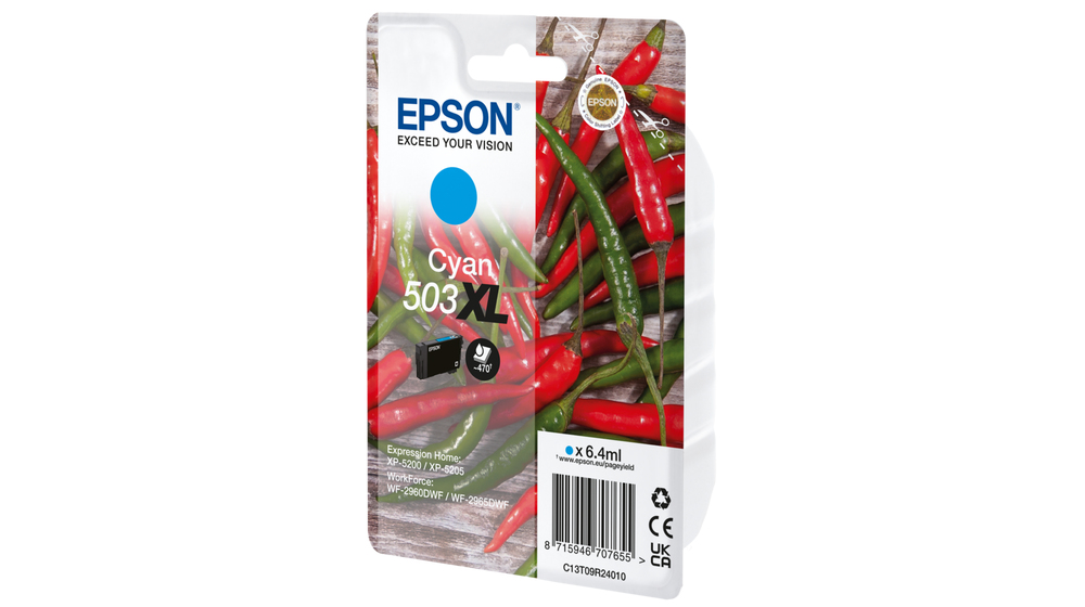 Epson Tintenpatrone 503XL Cyan (6,4ml) Epson Tintenpatrone 503XL Cyan (6,4ml) – Bild 2