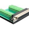Delock Adapter Sub-D 37 Pin Buchse > Terminalblock