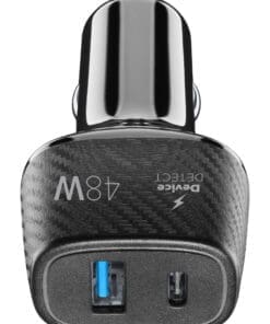 Alternative view of Cellularline USB Car Charger Multipower Ultra 30W Black