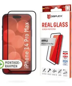 DISPLEX Panzerglas 10H vollflächig für Apple iPhone 14 Pro Max