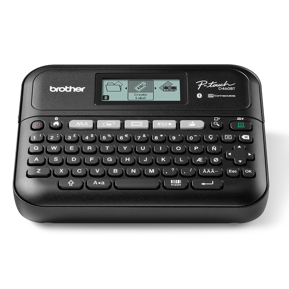 Brother P-touch D460BTVP Desktop Beschriftungsgerät mit Koffer Brother P-touch D460BTVP Desktop Beschriftungsgerät mit Koffer