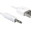 Delock Kabel USB-A Stecker > Klinke 3,5 mm Stecker 4 Pin IPod Shuffle 1 m