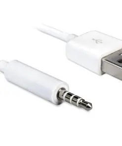 Delock Kabel USB-A Stecker > Klinke 3,5 mm Stecker 4 Pin IPod Shuffle 1 m