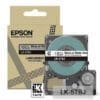 Epson Matte Tape - Transparent matt / Schrift Schwarz 18 mm Das EPSON Schriftband mit und einer Breite von , sowie 8 Meter Länge ist perfekt lesbar und vielseitig einsetzbar – ganz gleich, ob zu Hause, im Büro oder an anderen Arbeitsplätzen.