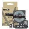 Epson Matte Tape - Schwarz matt / Schrift Weiß 18 mm Das EPSON Schriftband mit und einer Breite von , sowie 8 Meter Länge ist perfekt lesbar und vielseitig einsetzbar – ganz gleich, ob zu Hause, im Büro oder an anderen Arbeitsplätzen.
