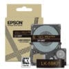 Epson Gift Tape - Schwarz / Schrift Gold 18 mm Das EPSON Schriftband mit und einer Breite von , sowie Meter Länge ist perfekt lesbar und vielseitig einsetzbar – ganz gleich, ob zu Hause, im Büro oder an anderen Arbeitsplätzen.