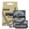 Epson Matte Tape - Schwarz matt / Schrift Weiß 24 mm