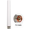 Delock GSM / UMTS Antenne N Stecker 2,5 dBi omnidirektional starr outdoor weiß