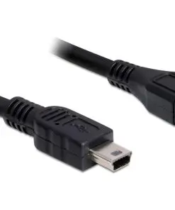 Delock Kabel USB 2.0 micro-B Stecker > USB mini Stecker 1 m