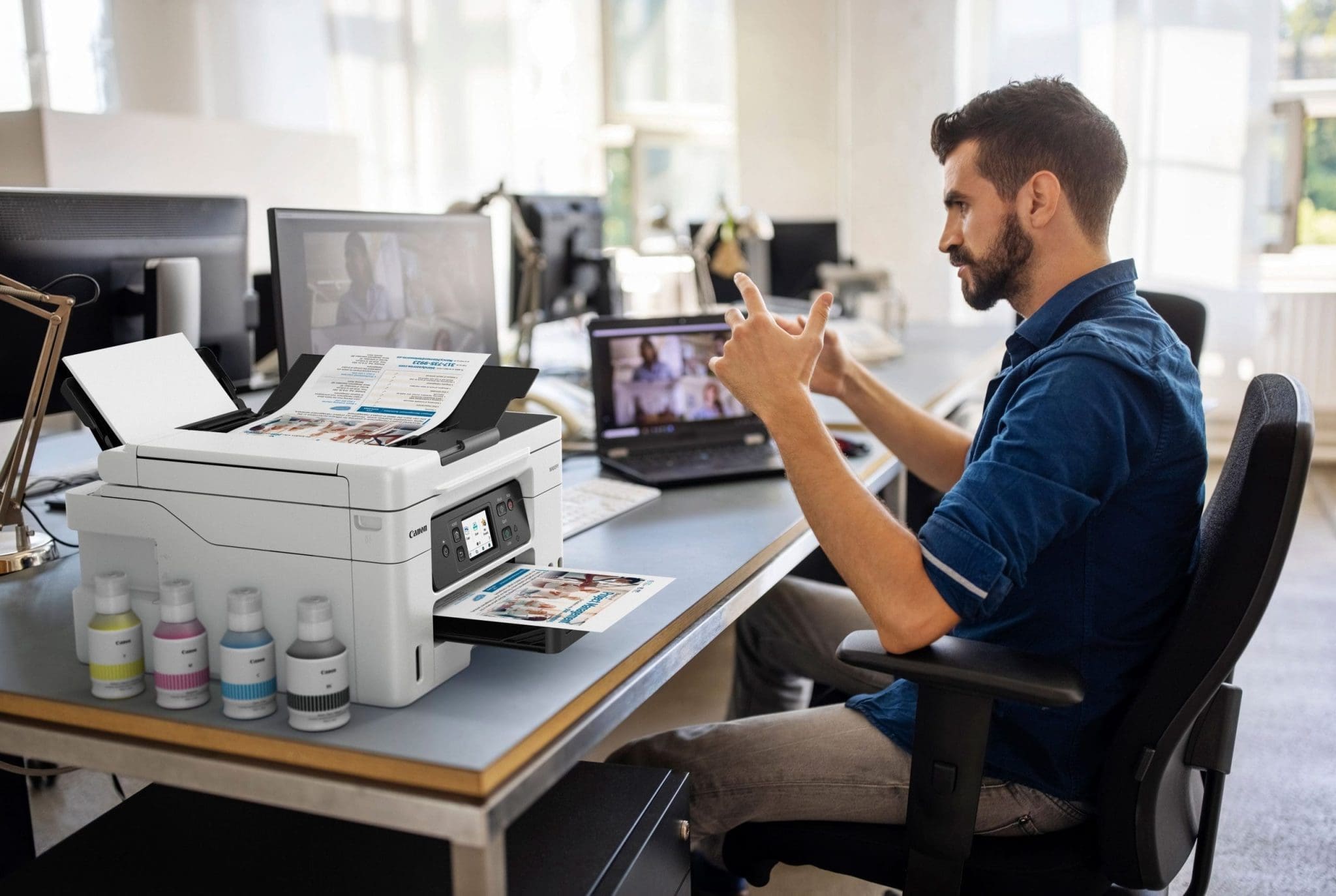 Canon MAXIFY GX4050 Tintenstrahl A4 600 x 1200 DPI WLAN Canon MAXIFY GX4050 Tintenstrahl A4 600 x 1200 DPI WLAN – Bild 10