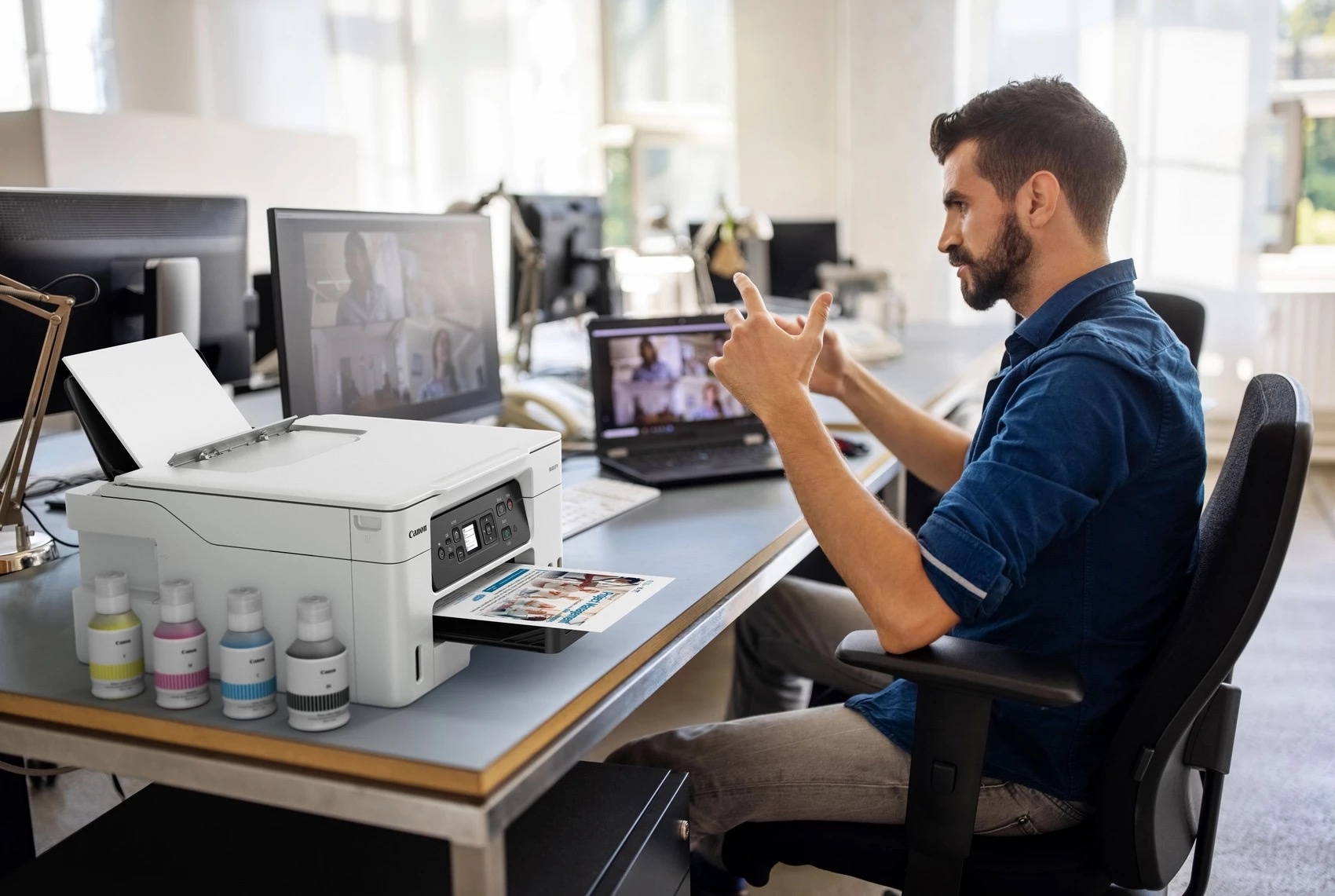 Canon MAXIFY GX3050 Tintenstrahl A4 600 x 1200 DPI WLAN Canon MAXIFY GX3050 Tintenstrahl A4 600 x 1200 DPI WLAN – Bild 9