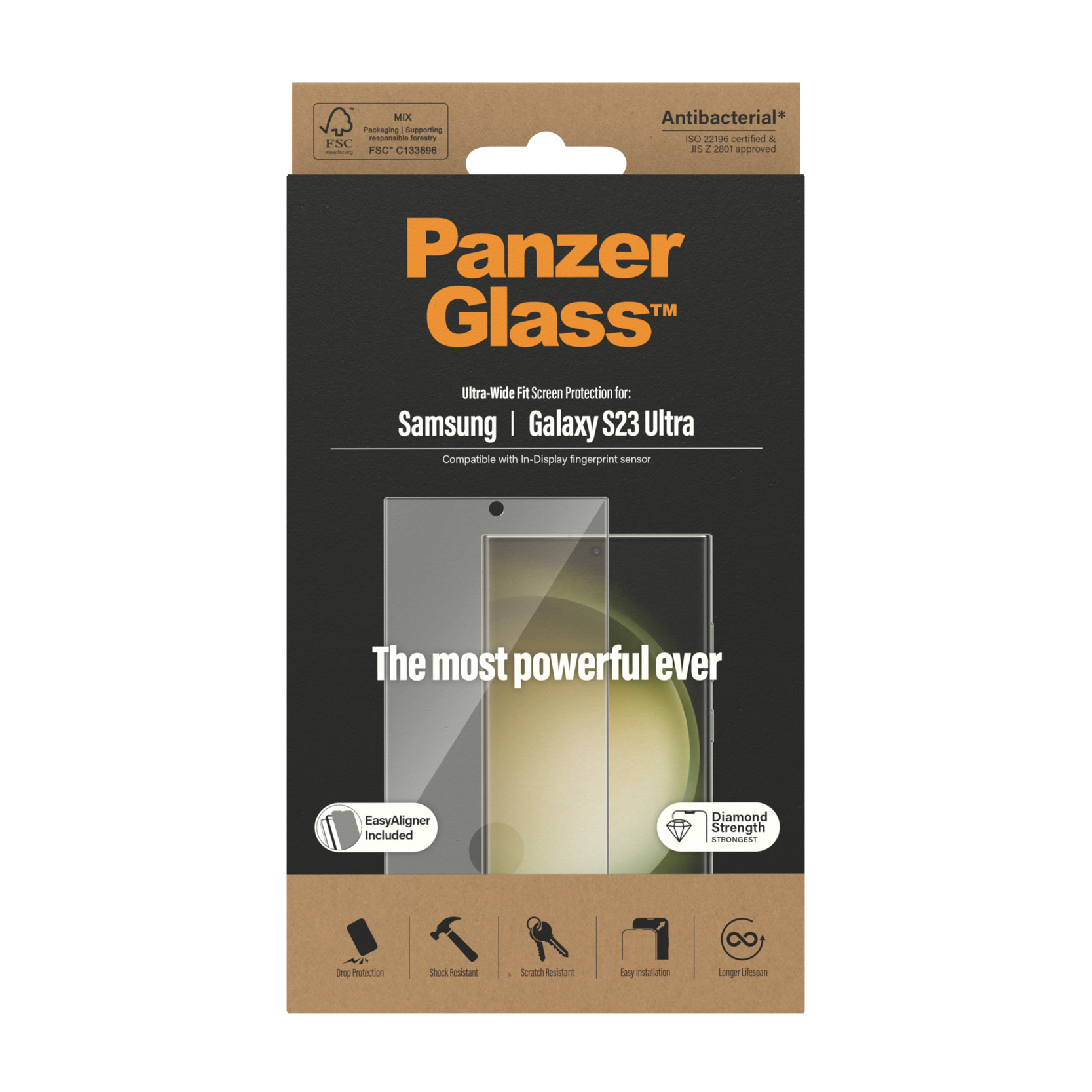 PanzerGlass Samsung Galaxy S23 Ultra UWF FP AB wA PanzerGlass Samsung Galaxy S23 Ultra UWF FP AB wA – Bild 3
