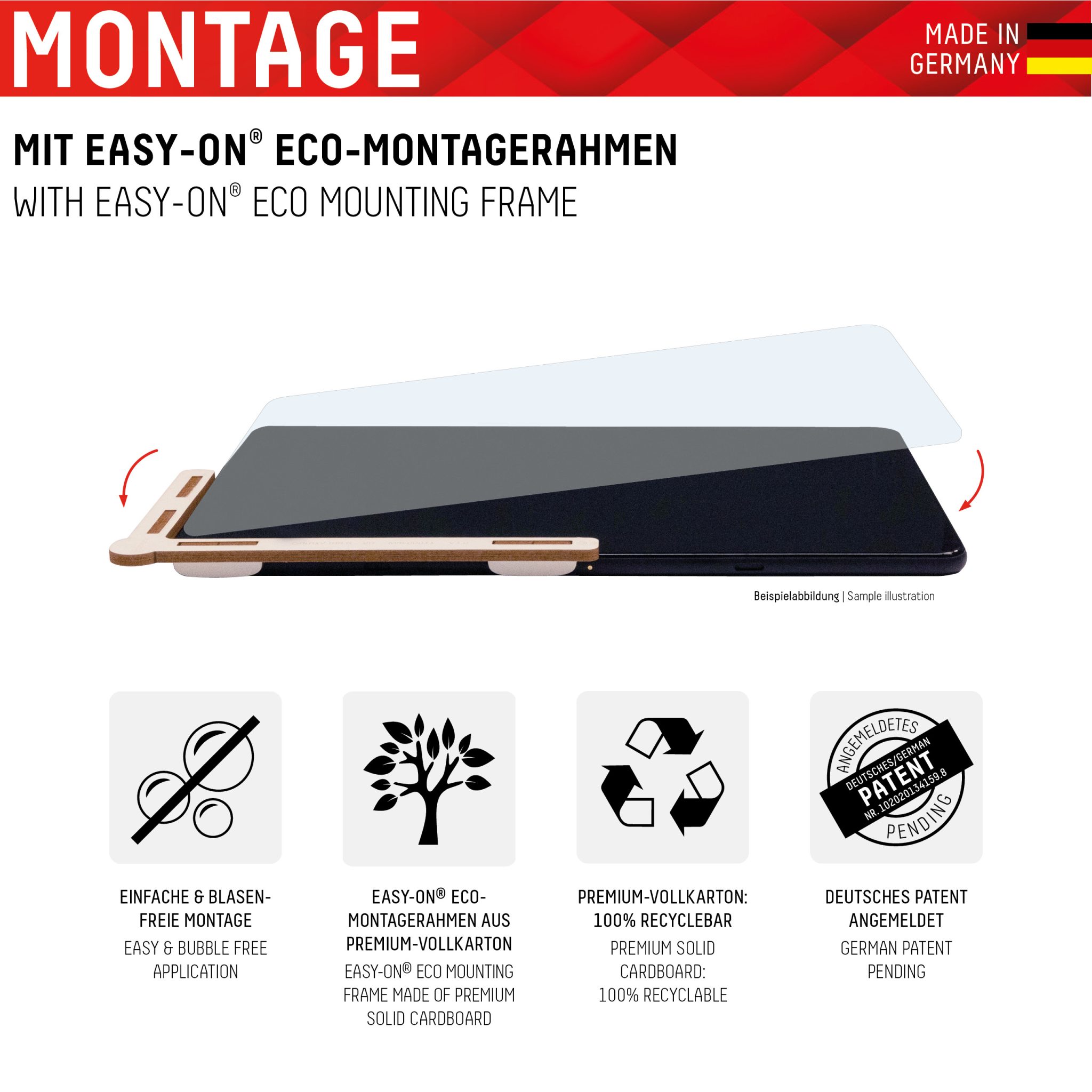 DISPLEX Panzerglas (9H) für Xiaomi Redmi Pad DISPLEX Panzerglas (9H) für Xiaomi Redmi Pad – Bild 4