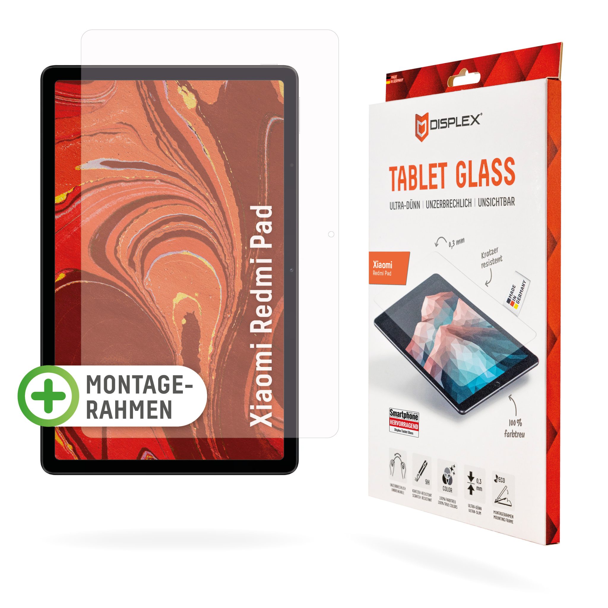 DISPLEX Panzerglas (9H) für Xiaomi Redmi Pad DISPLEX Panzerglas (9H) für Xiaomi Redmi Pad