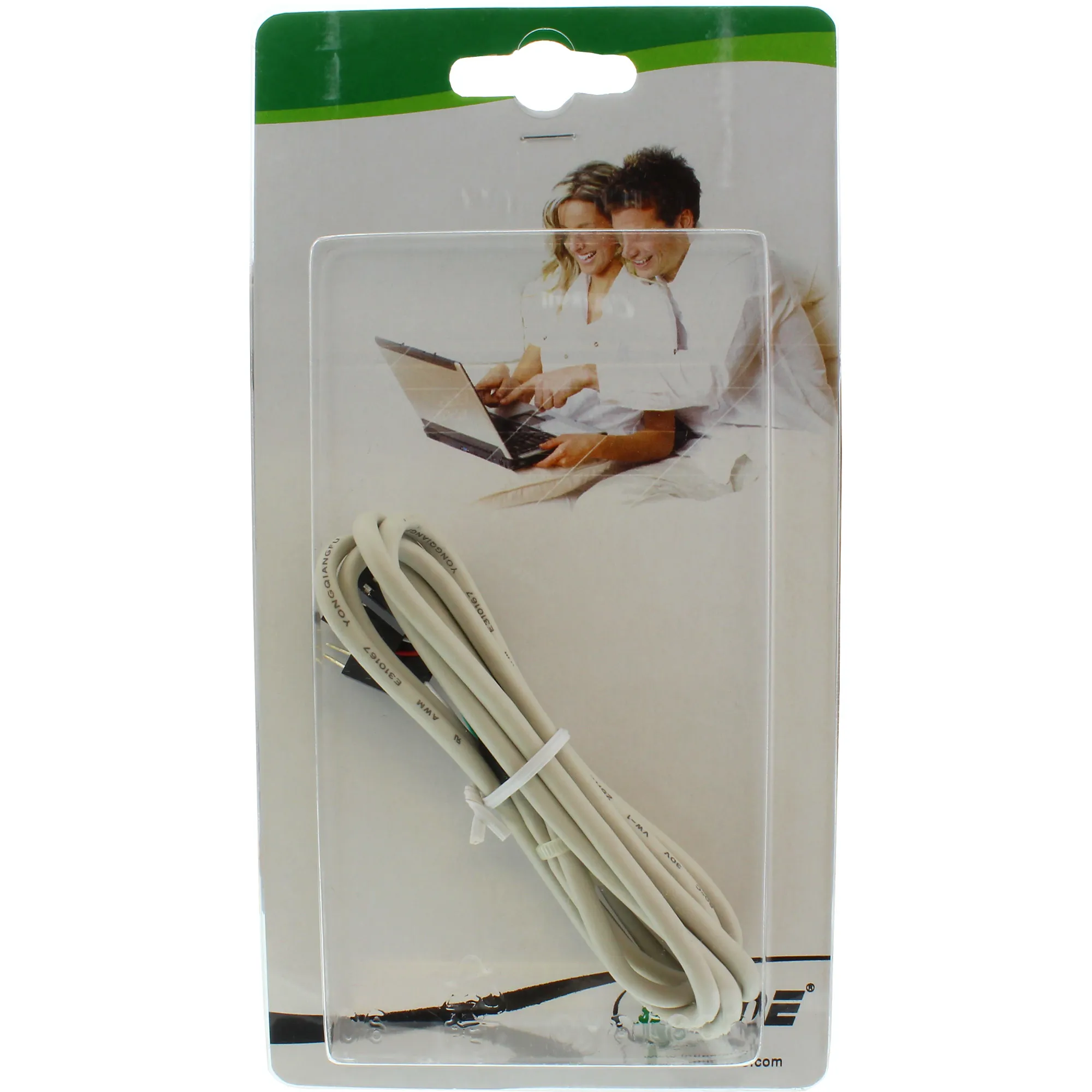 InLine® USB 2.0 Verlängerung, intern, 2x 4pol Pfostenstecker auf Pfostenbuchse, 0,6m, beige InLine® USB 2.0 Verlängerung, intern, 2x 4pol Pfostenstecker auf Pfostenbuchse, 0,6m, beige – Bild 2