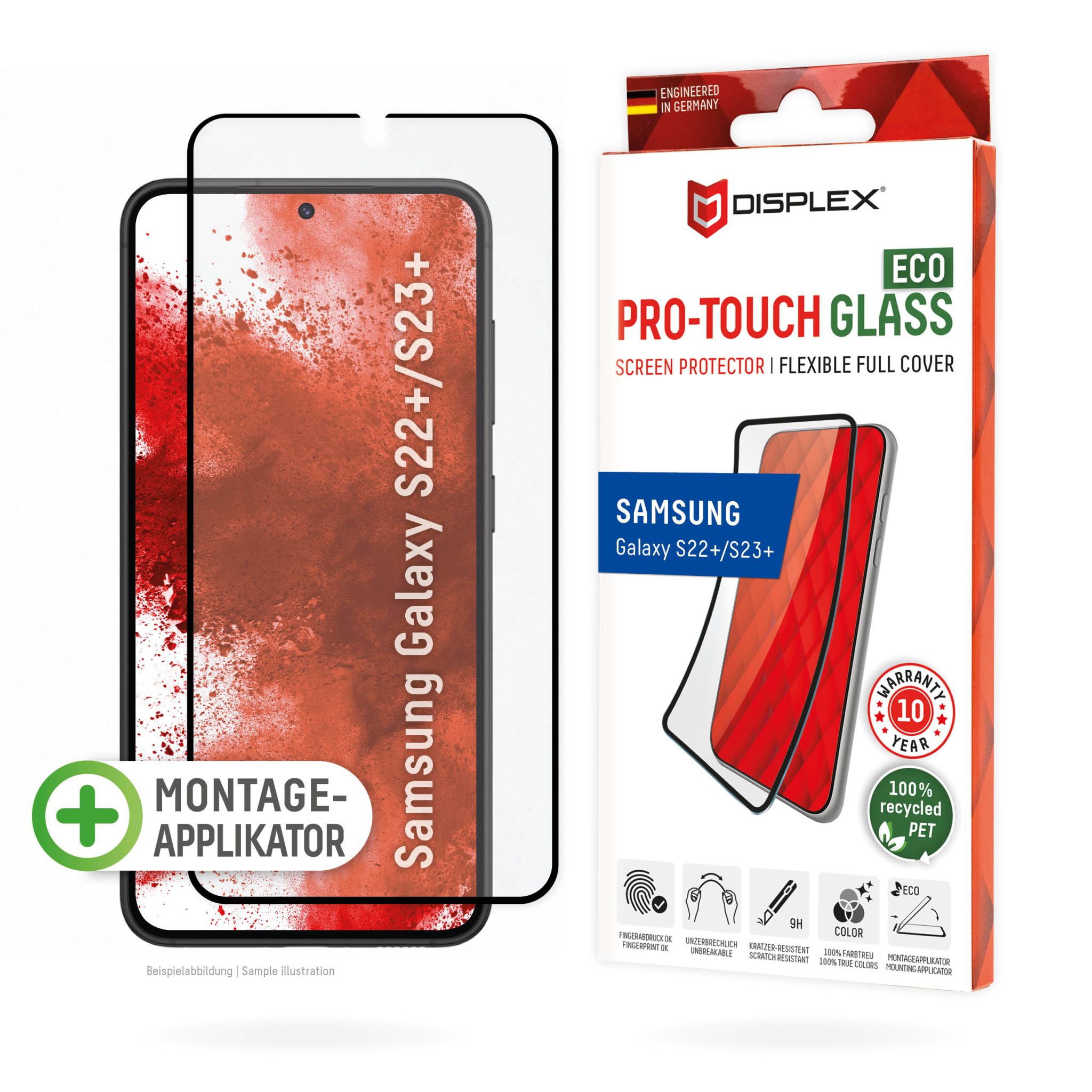 DISPLEX ProTouch Panzerfolie Eco Samsung S22+/S23+ DISPLEX ProTouch Panzerfolie Eco Samsung S22+/S23+