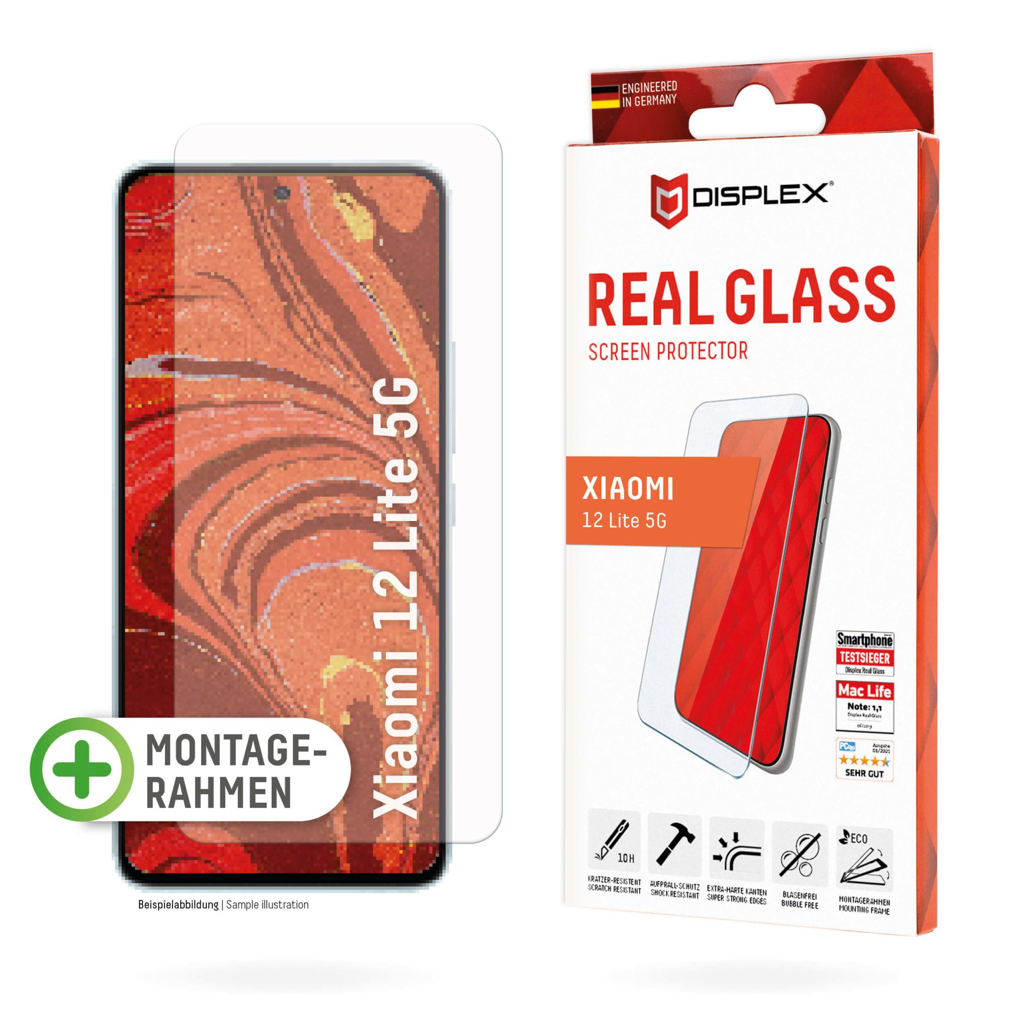 DISPLEX Panzerglas 10H Xiaomi 12 Lite DISPLEX Panzerglas 10H Xiaomi 12 Lite