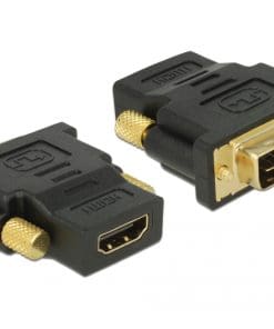 Delock Adapter DVI 24+1 Pin Stecker > HDMI Buchse