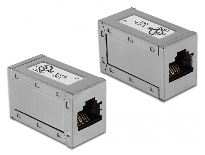 Delock Netzwerk Adapter RJ45 Buchse /Buchse Cat.6A Delock Netzwerk Adapter RJ45 Buchse /Buchse Cat.6A