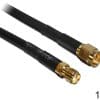 Delock Antennenkabel SMA Stecker > SMA Buchse CFD200 10 m low loss