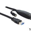 Delock Kabel USB 3.0 Verlängerung, aktiv 10 m
