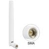 Delock Antenne LTE SMA 1 ~ 2,5 dBi omnidirektional mit Kippgelenk schwarz