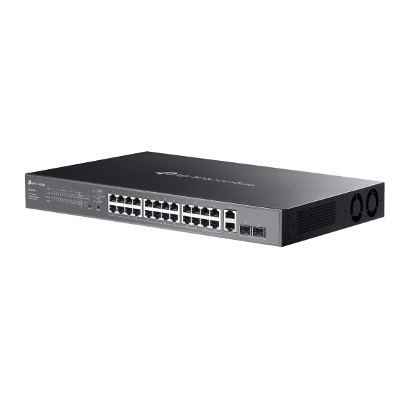 Omada ES228GMP 28-Port Gigabit Easy mgd. Switch 24-Port PoE+ Omada ES228GMP 28-Port Gigabit Easy mgd. Switch 24-Port PoE+ – Bild 3