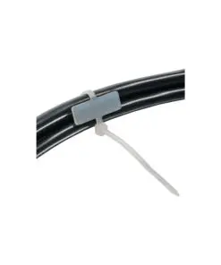 InLine® Kabelbinder, Länge 100mm, Breite 2,5mm, 100 Stück, Markierfeld quer 8x24mm, natur
