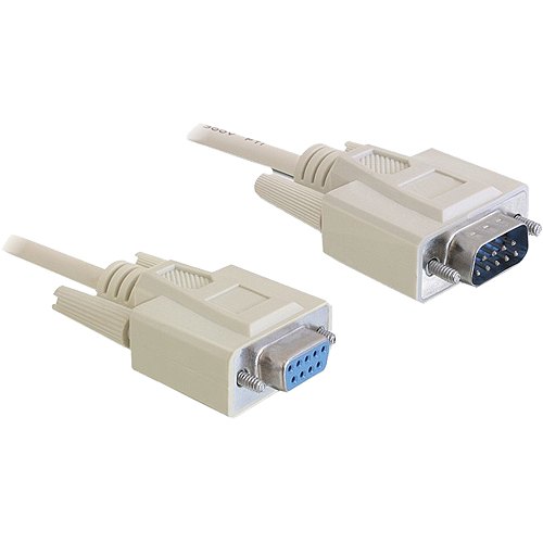 Delock Kabel RS-232 Seriell Sub-D9 Stecker > Buchse 5m Delock Kabel RS-232 Seriell Sub-D9 Stecker > Buchse 5m
