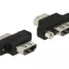 Delock Adapter HDMI-A Buchse > A Buchse High Speed HDMI mit Ethernet