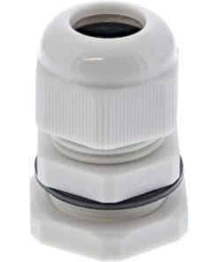 InLine® Kabeldurchführung PG 13.5 Nylon IP68 6-12mm, grau, 10 Stück, grau – Bild 3
