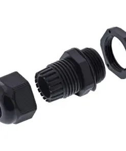 InLine® Kabeldurchführung PG 13.5 Nylon IP68 6-12mm, schwarz, 10 Stück, schwarz – Bild 5