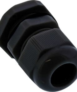 InLine® Kabeldurchführung PG 13.5 Nylon IP68 6-12mm, schwarz, 10 Stück, schwarz