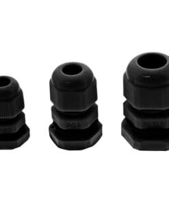 InLine® Kabeldurchführung PG 13.5 Nylon IP68 6-12mm, schwarz, 10 Stück, schwarz – Bild 4